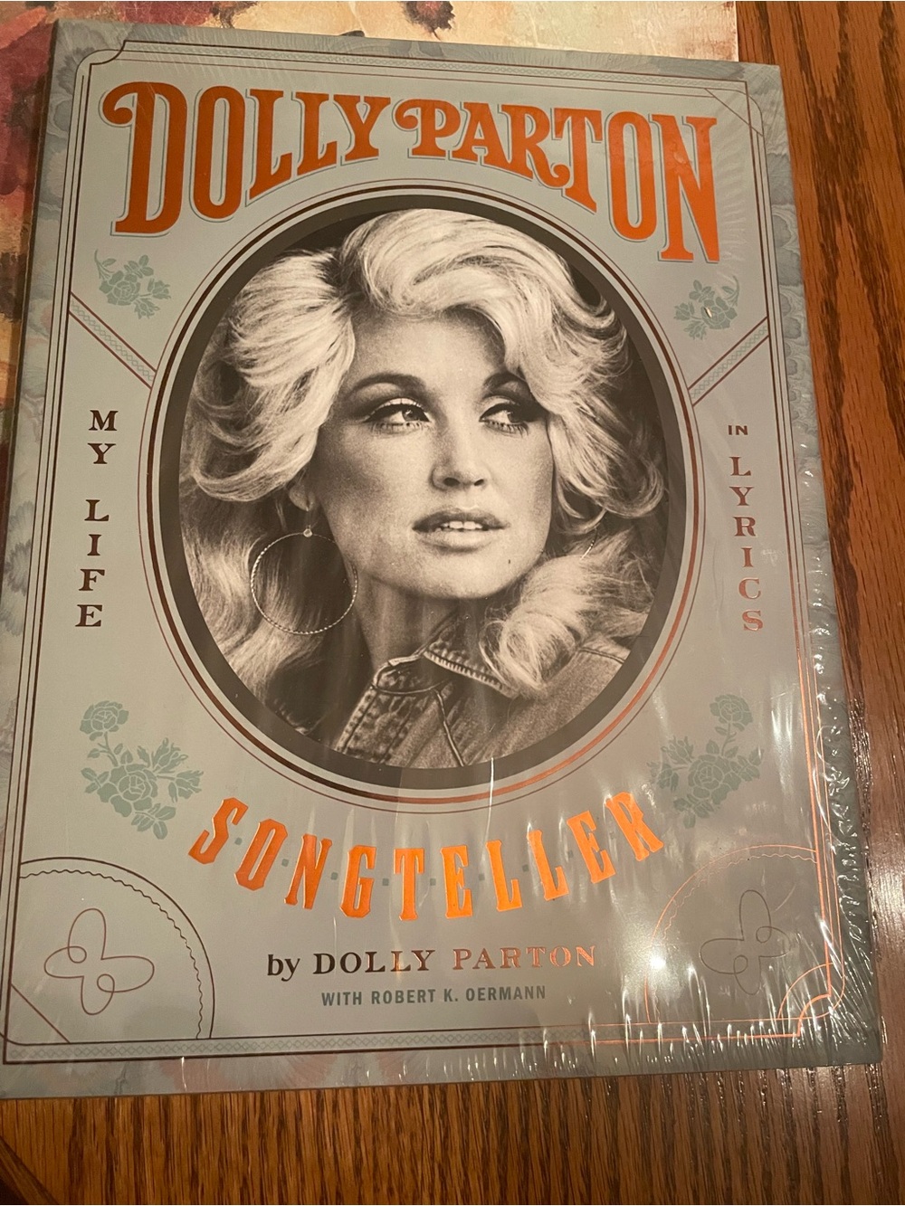 Dolly Parton new book in original shrink wrap “StoryTeller’ from her hometown.